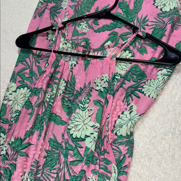 LOFT Green and Blue Halter Maxi Sundress - Picture 10 of 11